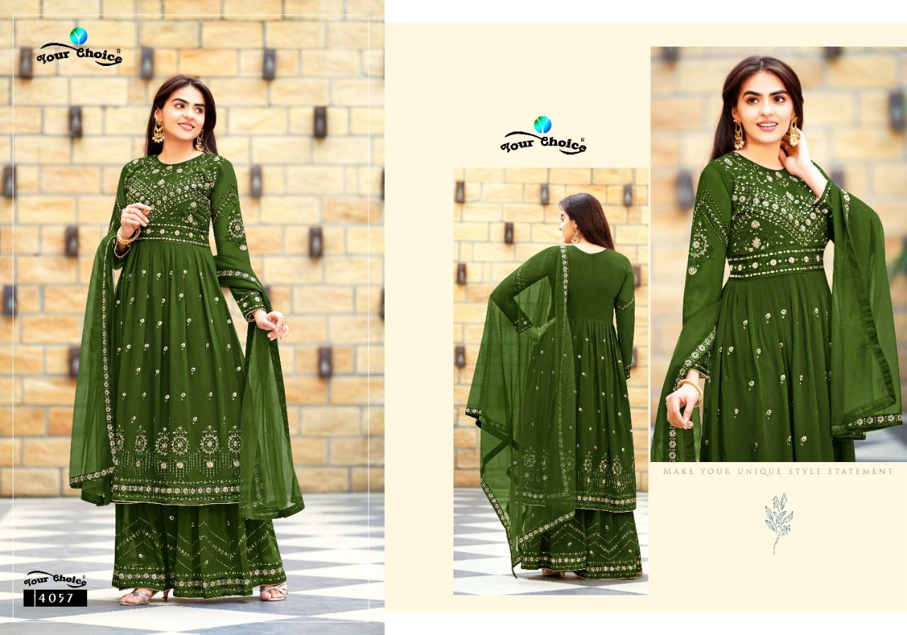 Your Choice Biba 2 Heavy Stylish Festive Wear Georgette Designer Salwar Kameez Collection